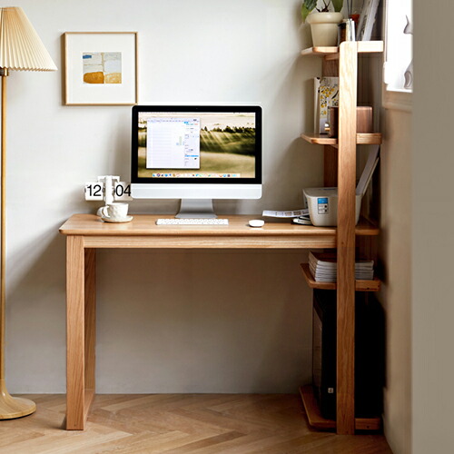 楽天市場】デスク 書斎デスク 幅102cm 幅122cm パソコンデスク 書斎机