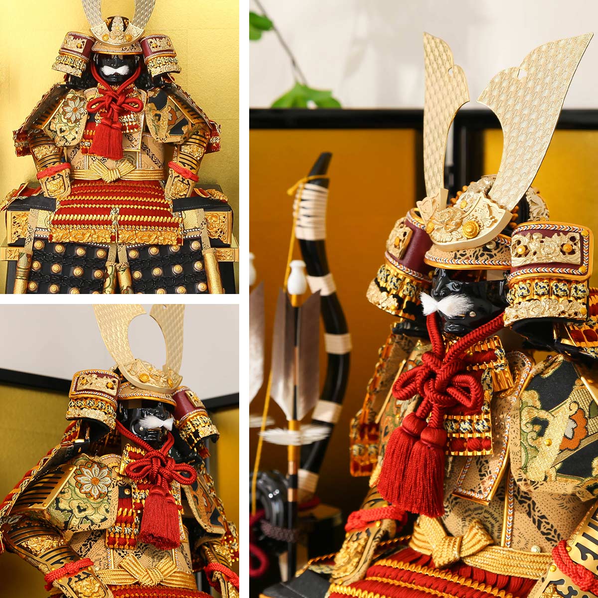 楽天市場】【2/18から25迄☆全品ポイント2倍！】五月人形 おしゃれ