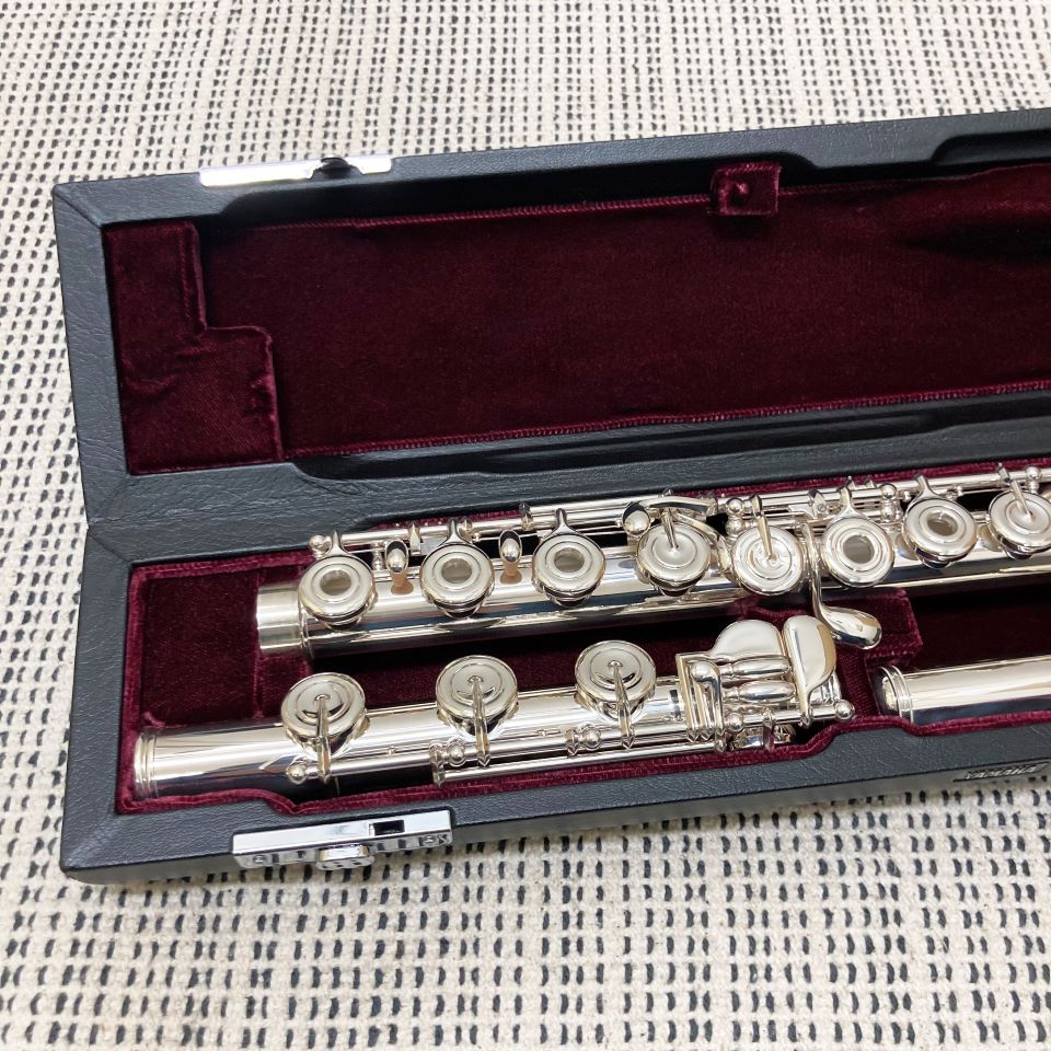 楽天市場】ヤマハ フルート YFL-777H 総銀製モデル オフセットリング