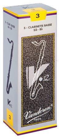 楽天市場】Vandoren バンドレン バスクラリネット リード【V12 銀箱 4