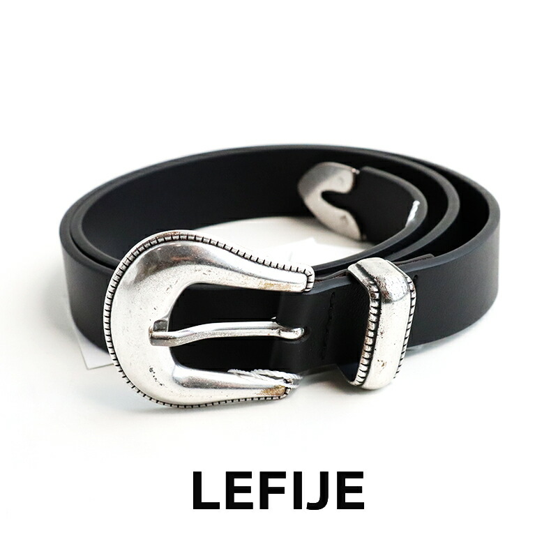 楽天市場】LEFIJE レフィエ TRESOR レザーベルト M5118A【RCP】25AW