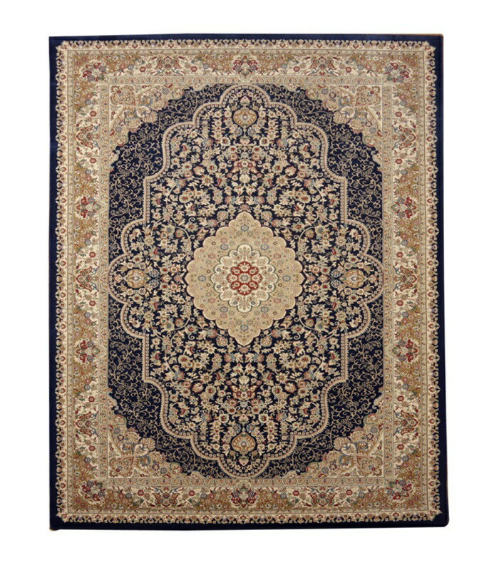 高級 ウィルトン織り 絨毯 メダリオン柄 ベルミラ 200x300cm ワイン