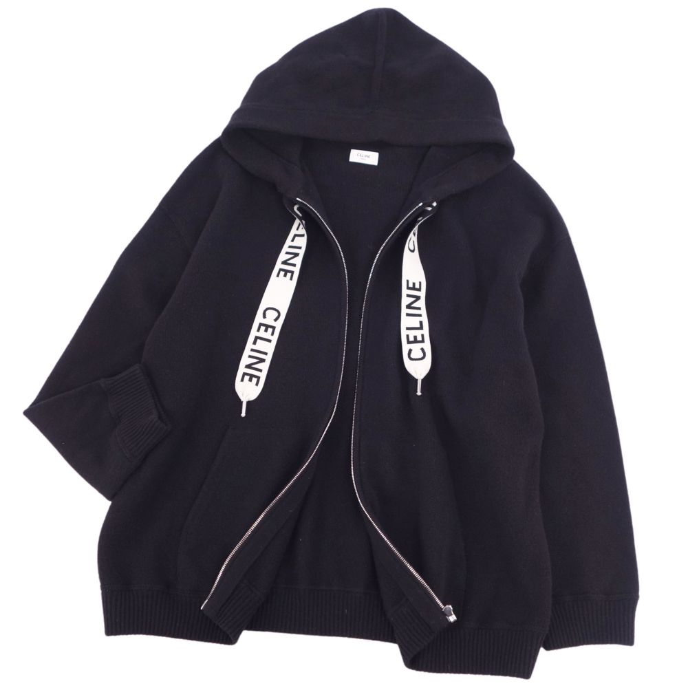 楽天市場】【美品】セリーヌ CELINE パーカー フーディー ジップアップ