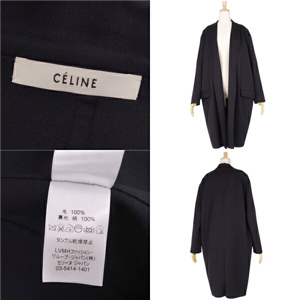 楽天市場】【極美品】セリーヌ CELINE コート チェスターコート