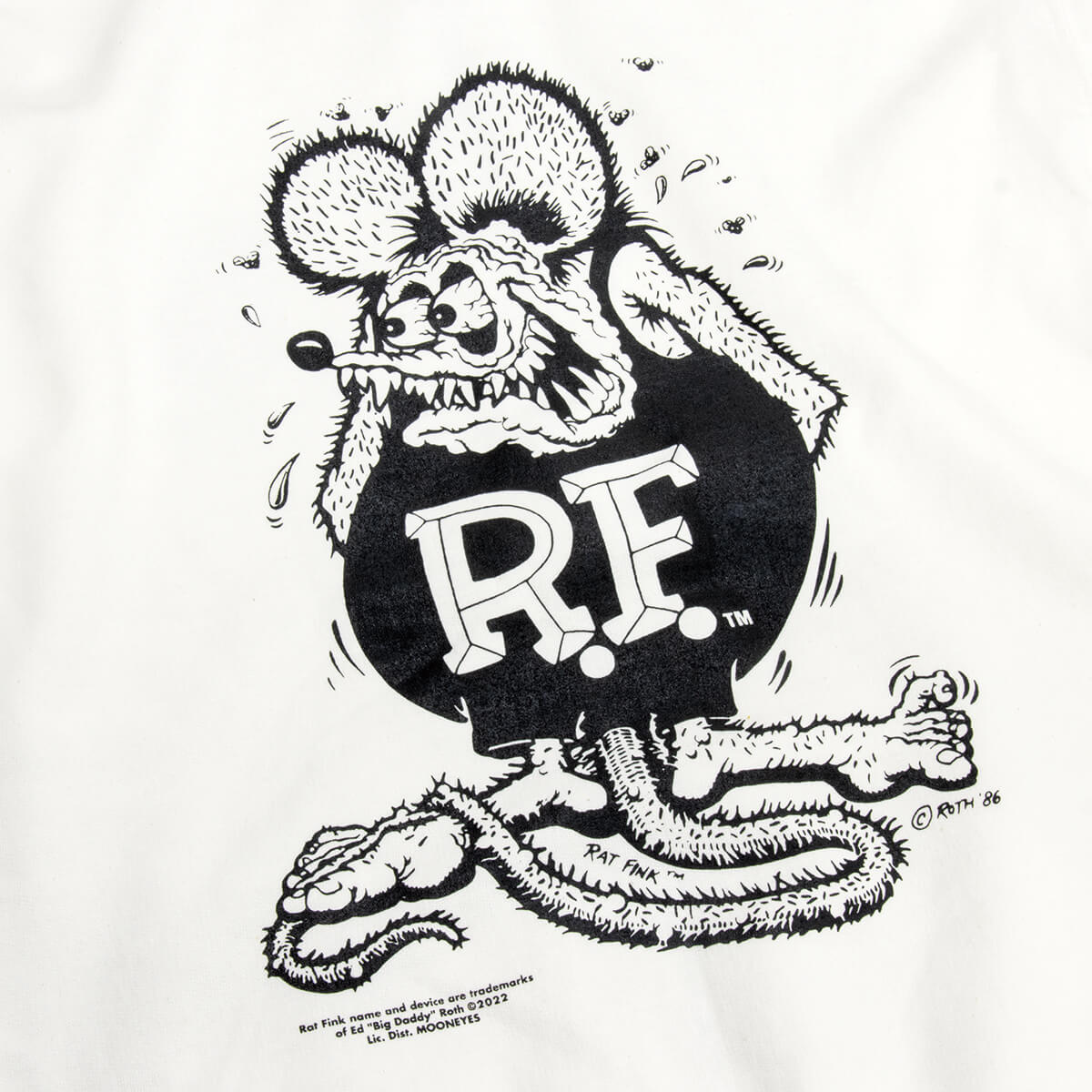 RAT FINK グラフィックプリント フーディー RAT FINK グラフィック