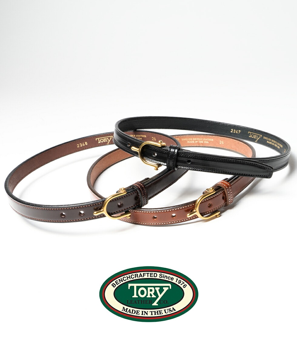 楽天市場】TORY LEATHER(トリーレザー)/3/4 Spur Buckle Belt(3/4