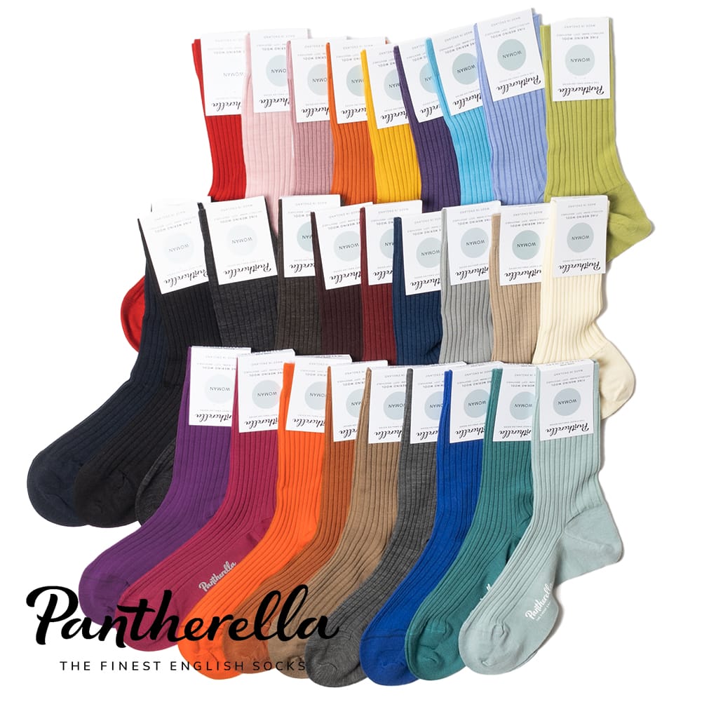 楽天市場】メール便対応 パンセレラ レディース 靴下 メリノ ウール 5