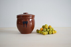 楽天市場】国産 甕(かめ) 壷 蓋付き 2升 / 3800ml(3.8L) 常滑焼 日本製