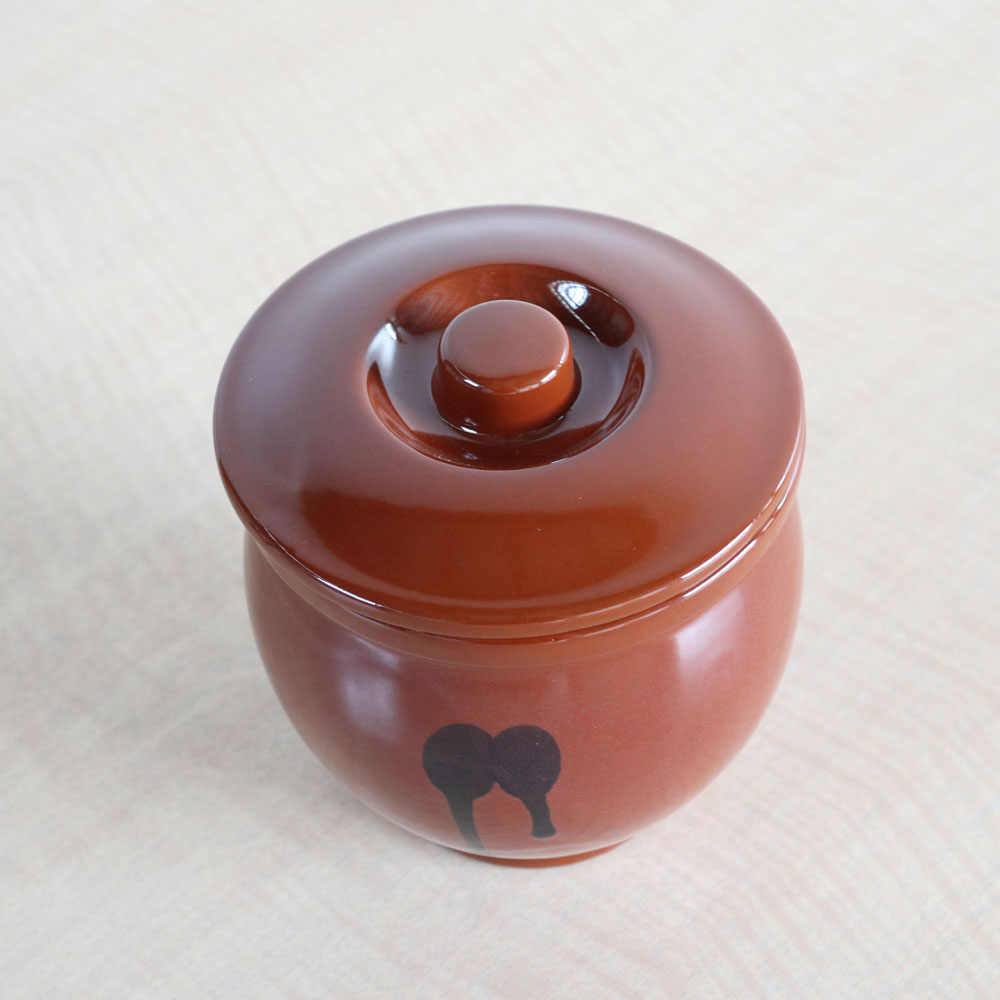 楽天市場】国産 甕(かめ) 壷 蓋付き 8合 / 1,440ml 常滑焼 日本製 山源