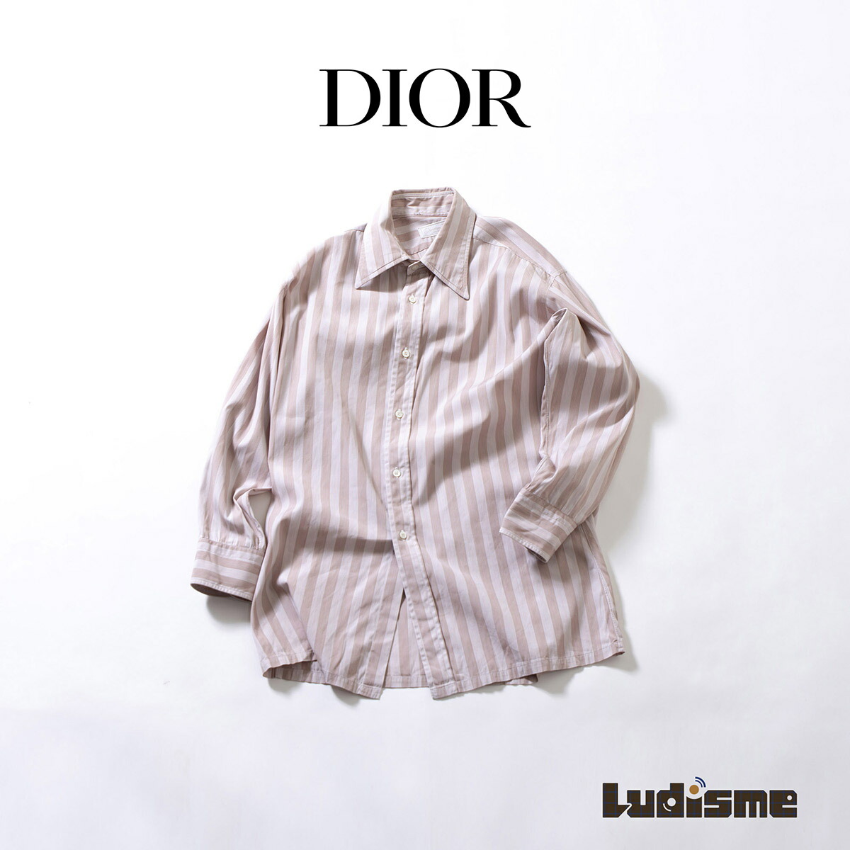 楽天市場】ストライプシャツ（ブランドディオール）（メンズ