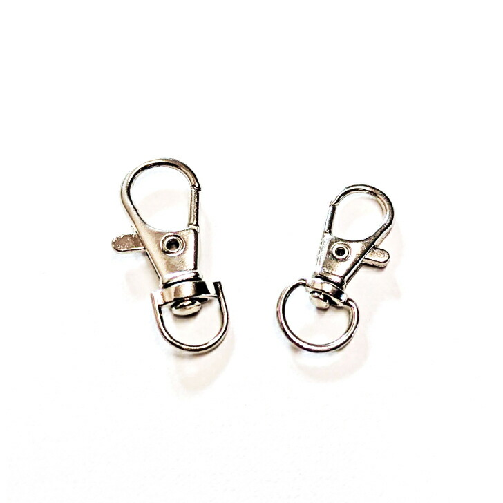 楽天市場】ナスカン 50個セット キーホルダー レバーナスカン