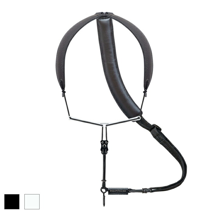 ブレステイキングサックスストラップ ライザプレミアム2黒+ラップ