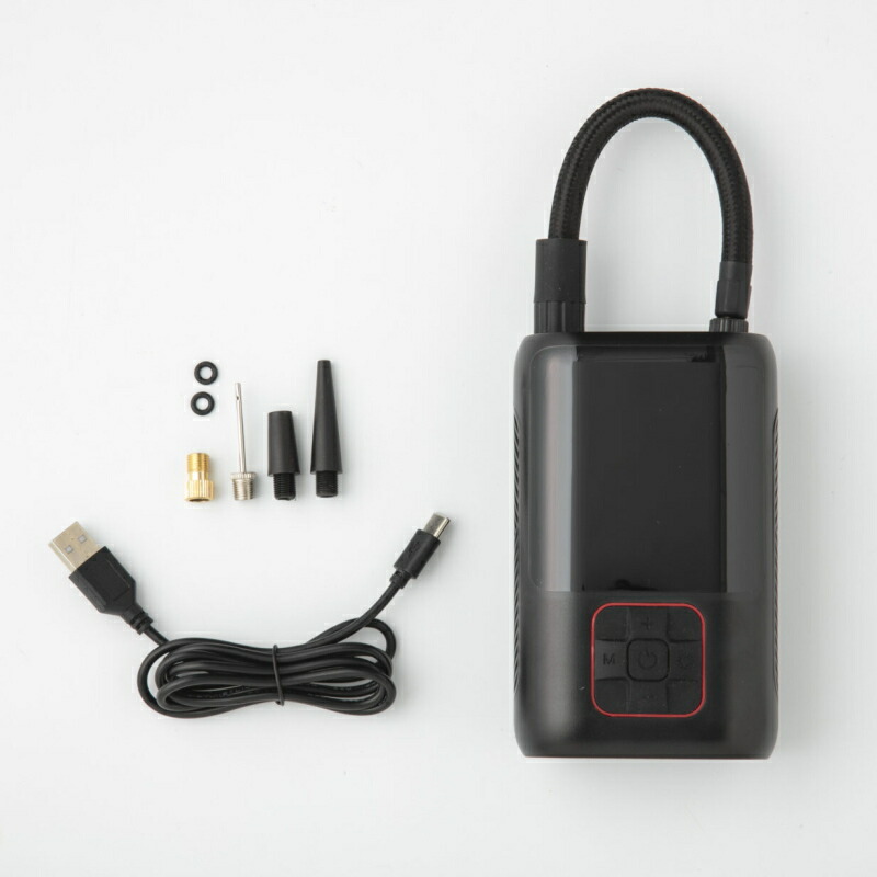 楽天市場】電動ポンプ エアーポンプ コンパクト電動空気入れ EL-40075