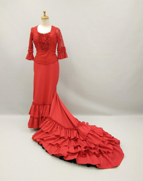 楽天市場】練習用コーラ レッスン用バタデコーラ フラメンコ衣装 全20