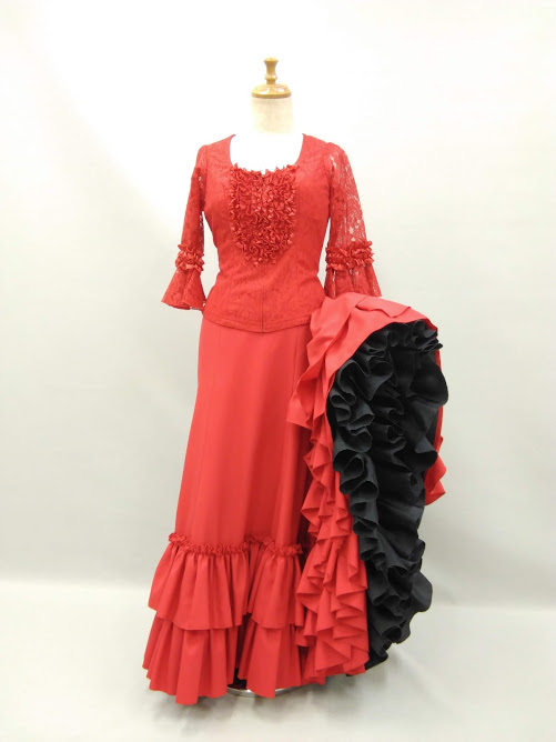 楽天市場】練習用コーラ レッスン用バタデコーラ フラメンコ衣装 全20