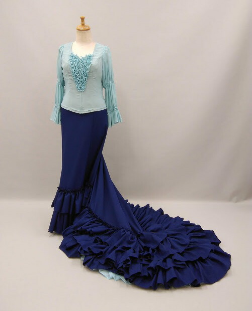 楽天市場】練習用コーラ レッスン用バタデコーラ フラメンコ衣装 全20