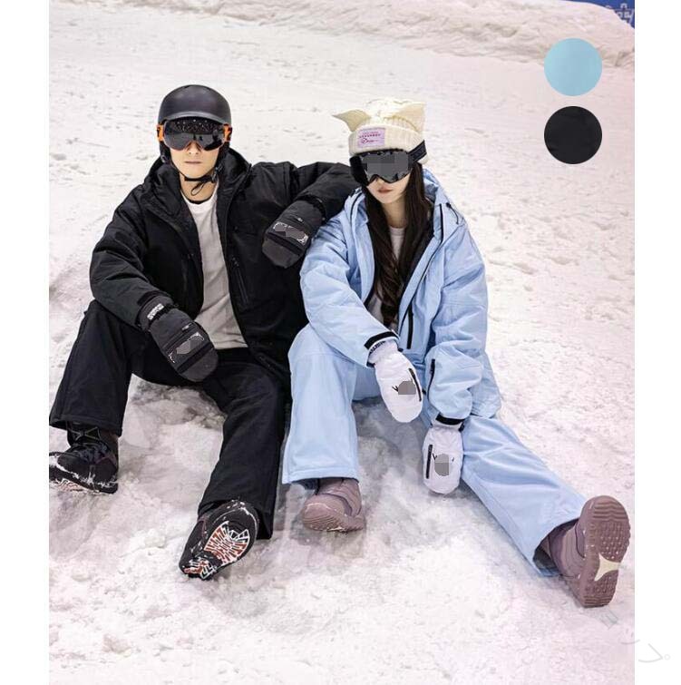 楽天市場】ブルー（上下セット・つなぎ｜レディースウェア）：スキー用