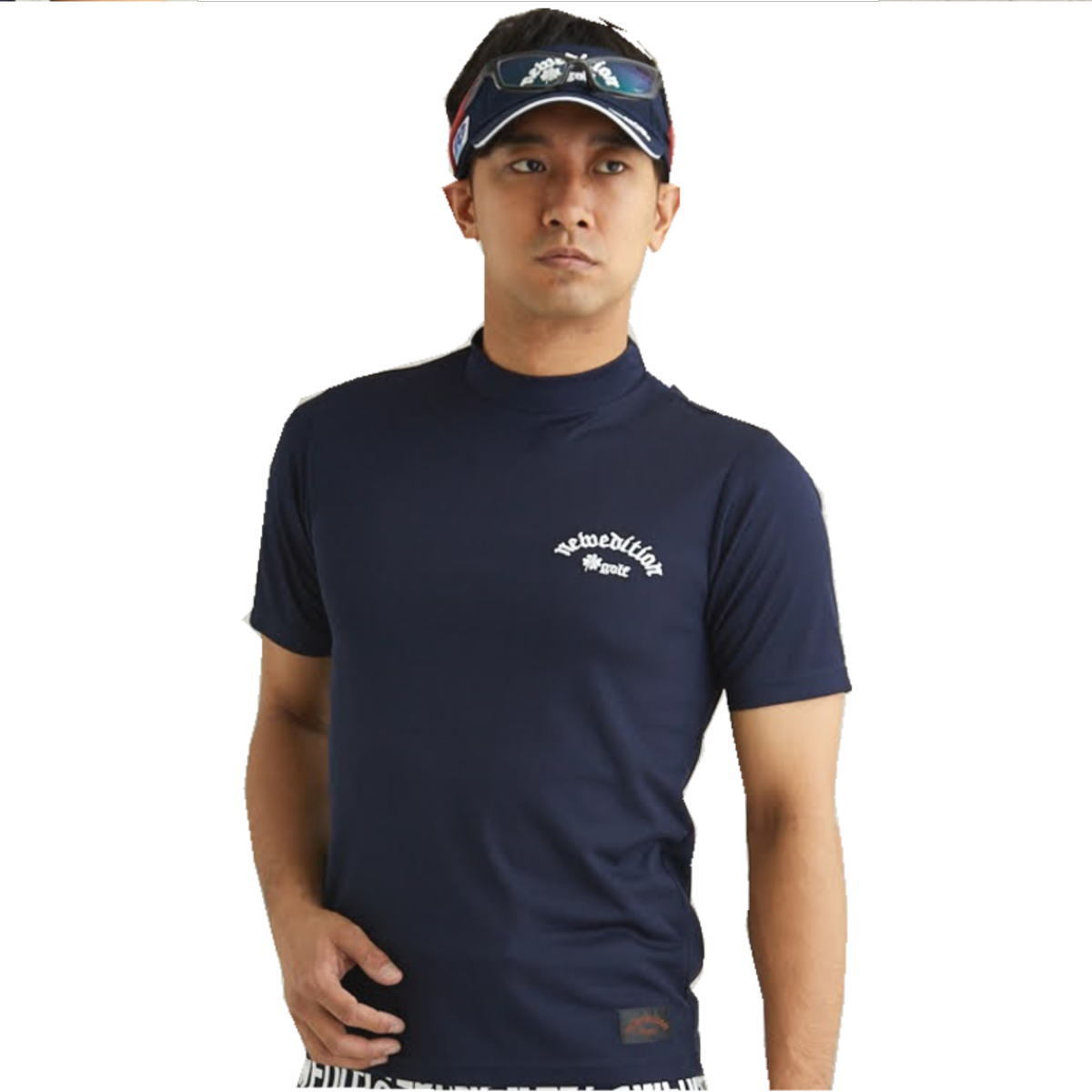 楽天市場】送料無料 ゴルフ モックネックシャツ ゴルフウエア メンズ