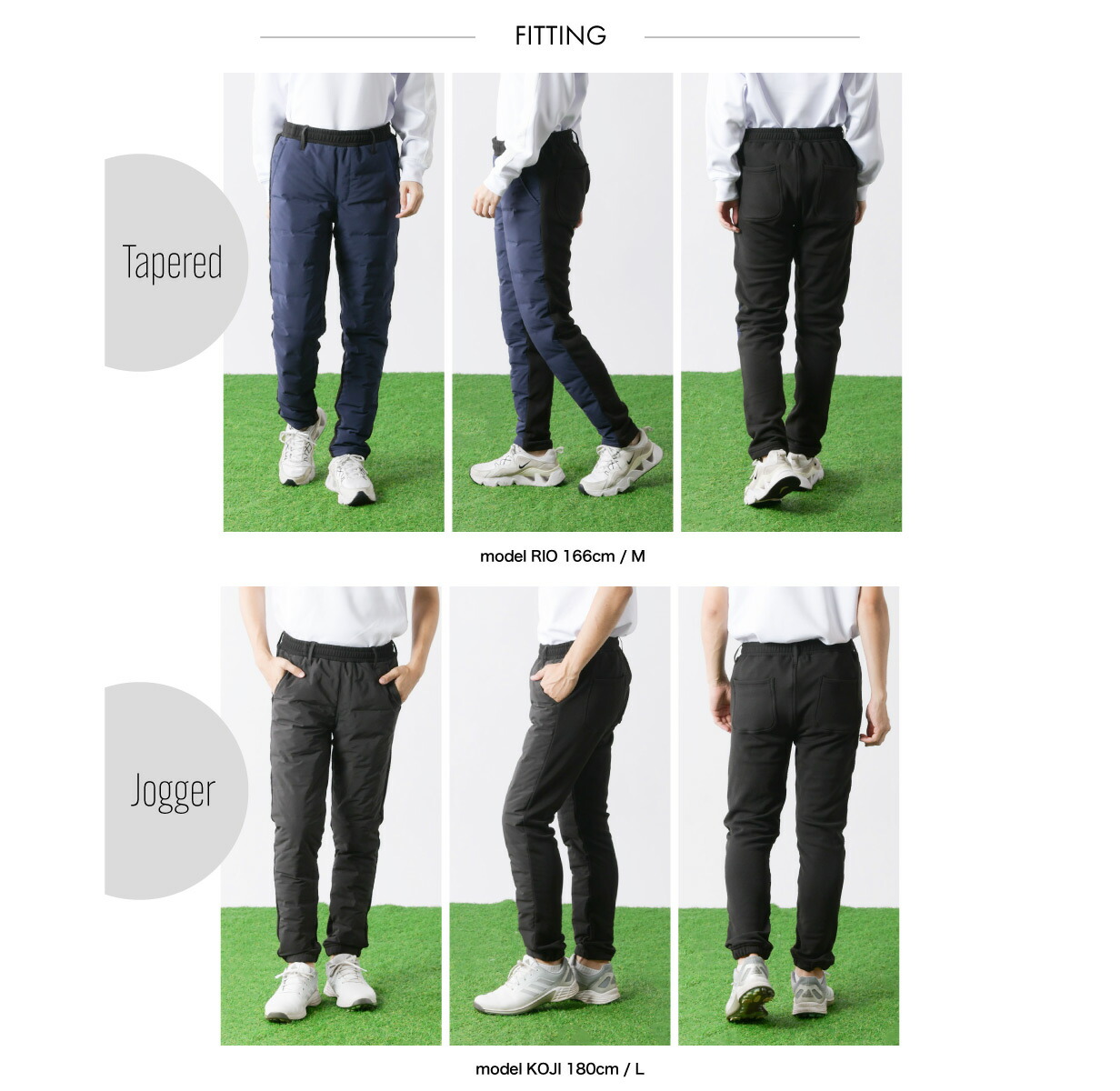 楽天市場】【期間限定価格 4482円】ダウンパンツ 防風ゴルフパンツ