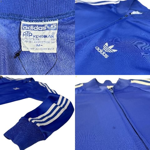 楽天市場】USA製 80s adidas ATP Track Jacket 青 M アディダス