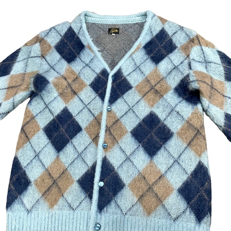 楽天市場】Needles 22AW Mohair Cardigan Argyle アーガイルモヘア