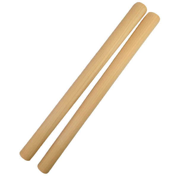 楽天市場】逆テーパー 和太鼓バチ 大太鼓向き 材質：ヒノキ 太さ先端