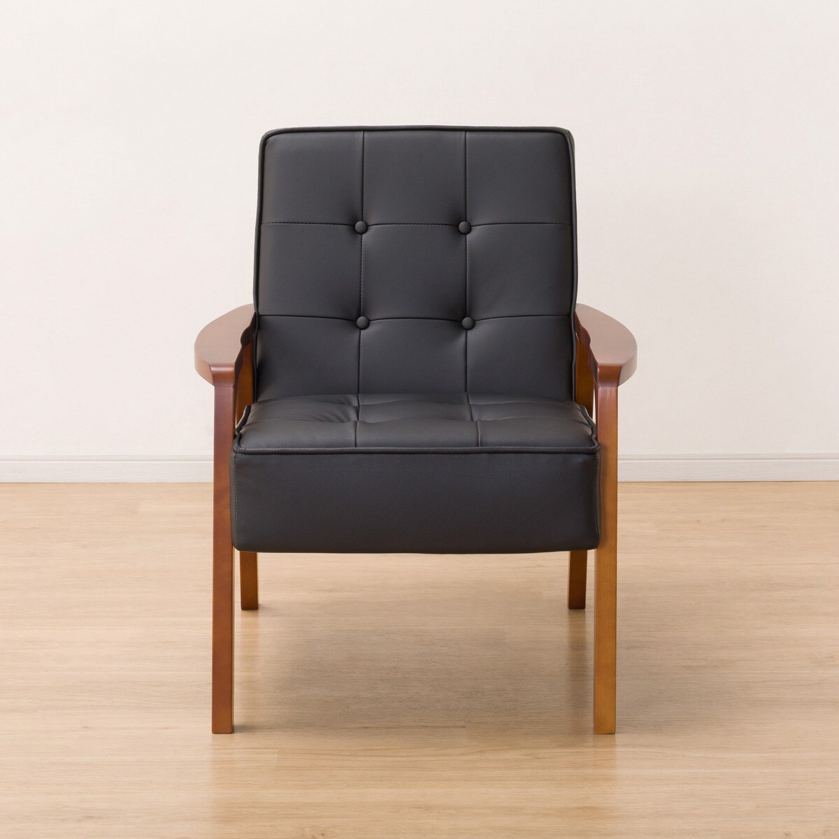 楽天市場】傷・汚れに強い合成皮革 1人掛け 1人用合皮ソファ (N