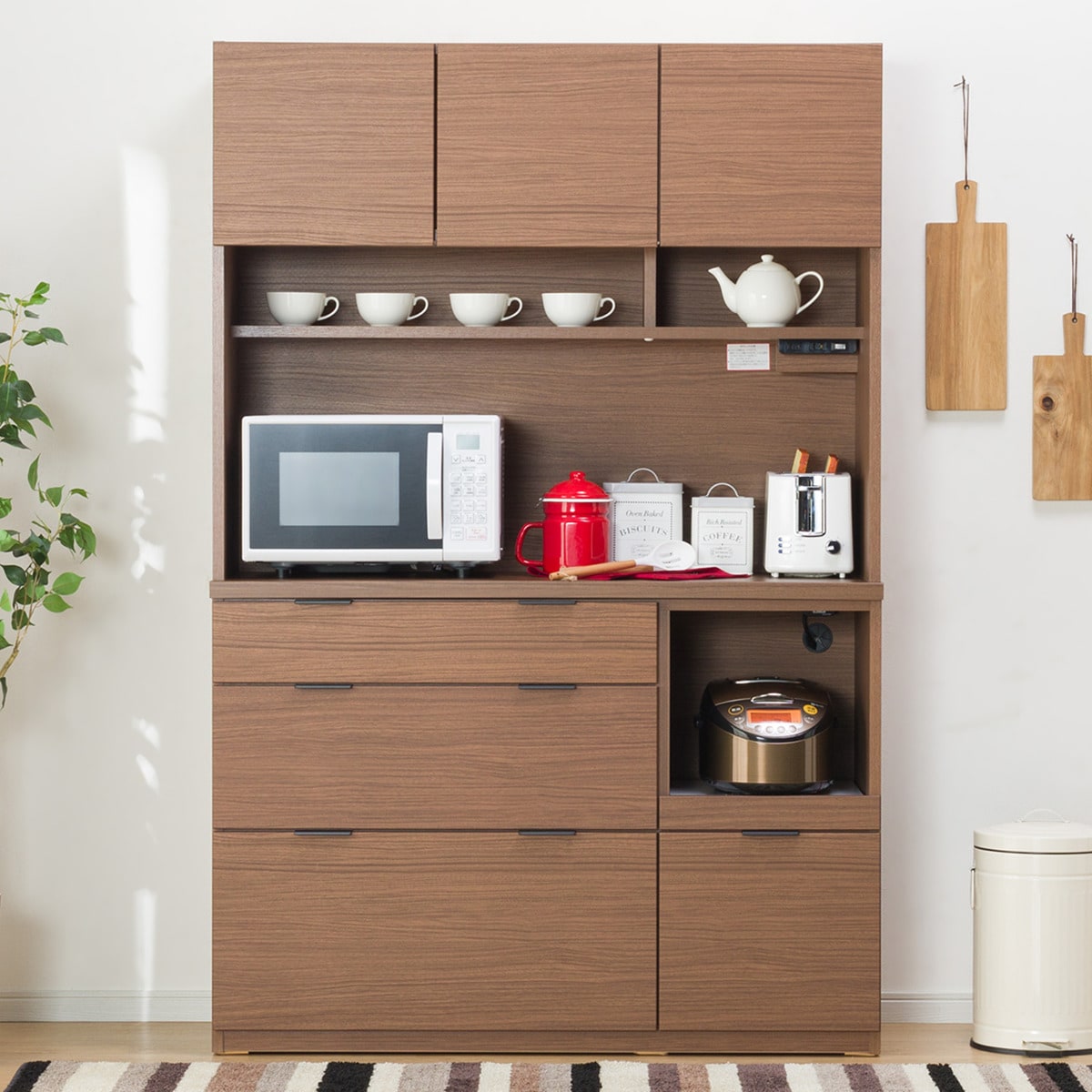 楽天市場】キッチンボード(エトナ120KB)【配送員設置商品】 ニトリ