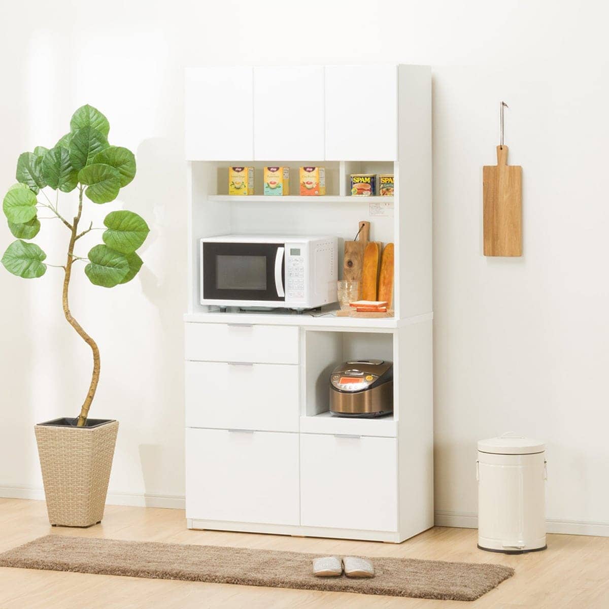 楽天市場】キッチンボード(エトナ90KB)【配送員設置商品】 ニトリ