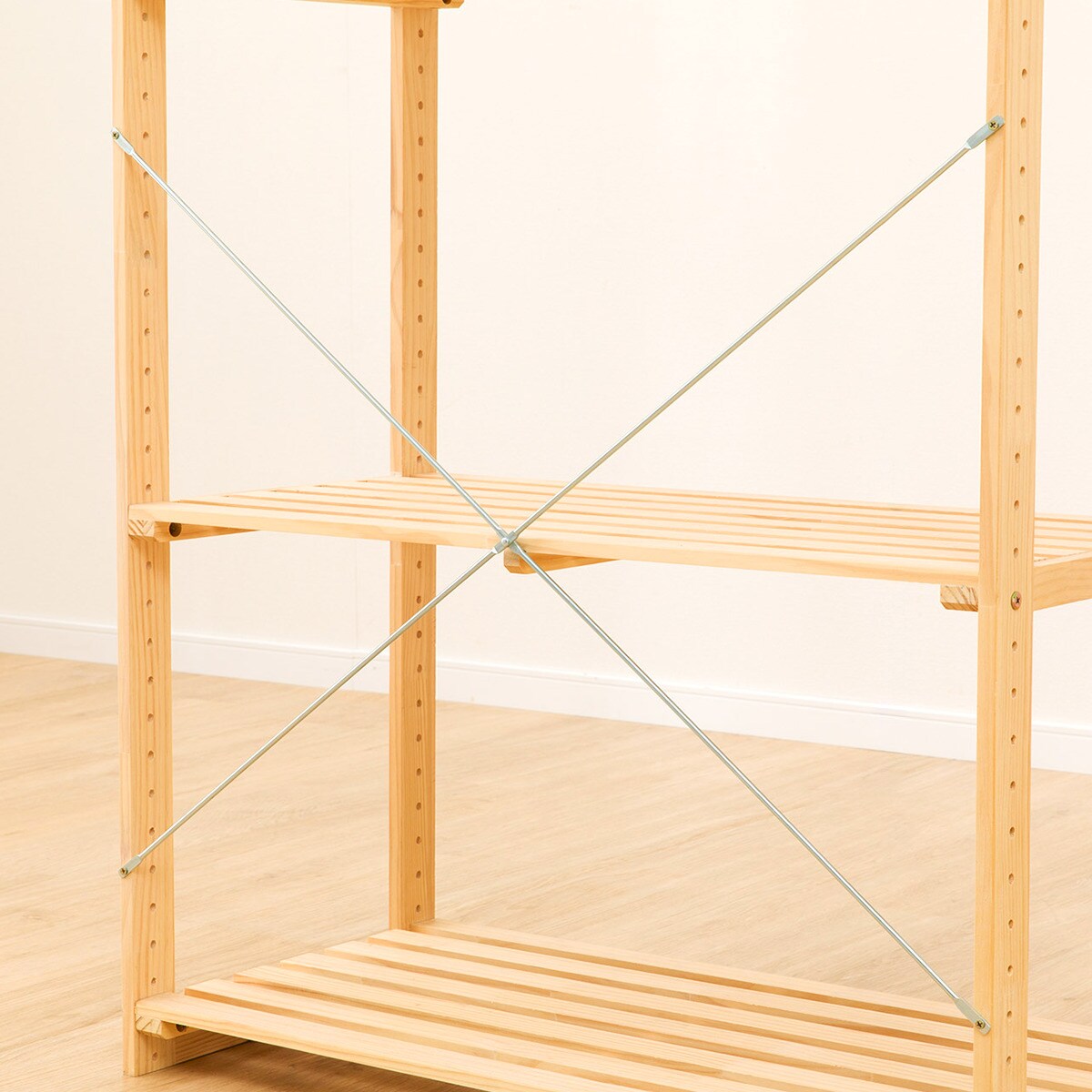 楽天市場】[幅82cm]パインラック マンクス8240 (2段) ニトリ 【玄関先