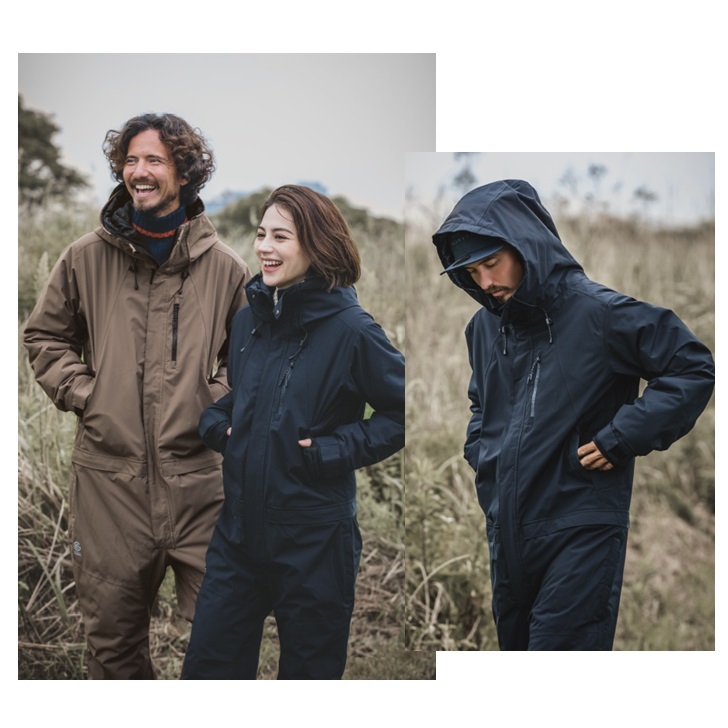 楽天市場】防寒防風防水つなぎ グレースエンジニアーズ GE-590 保温