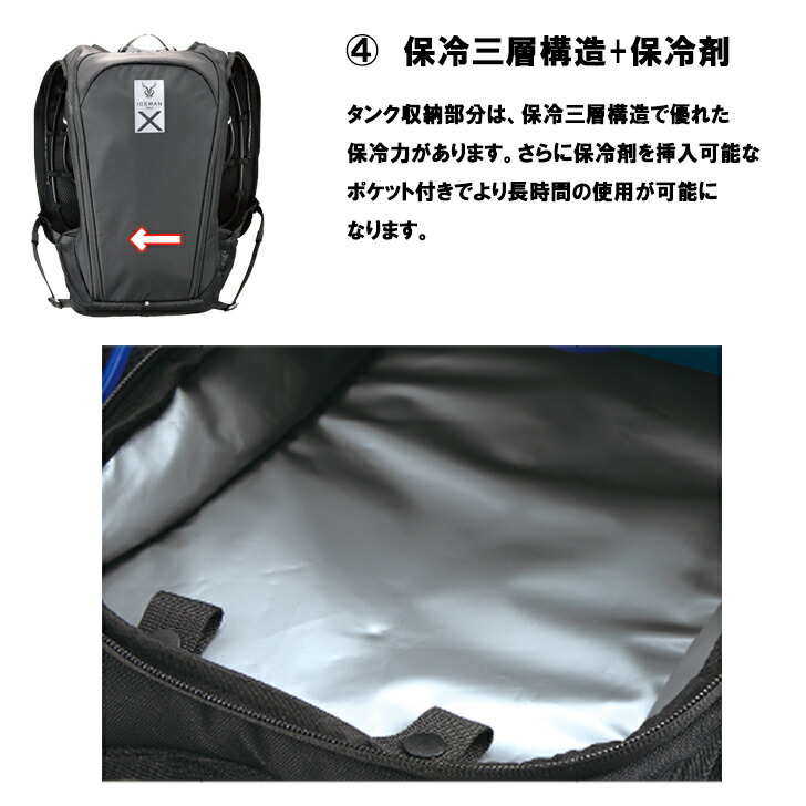 楽天市場】アイスマンベスト PRO X2 フルセット 【チャージボトル2本