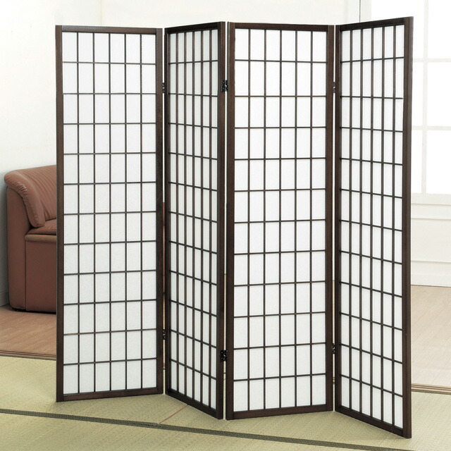 楽天市場】障子スクリーン 4連 高さ148.5cmタイプ 障子風スクリーン
