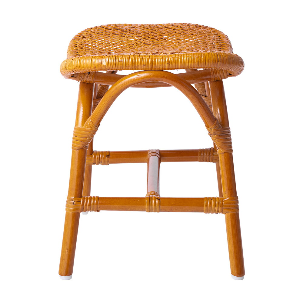 楽天市場】天然籐スクエアスツール ラタン スツール 椅子 チェア イス
