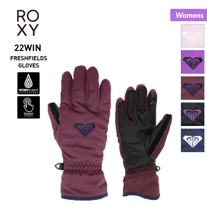 ROXY スノーボードウェアセット 女性用 手袋とニット帽付き ROXY
