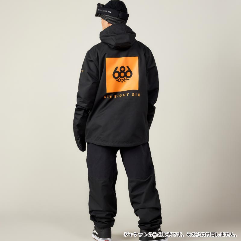 楽天市場】686/シックスエイトシックス メンズ スノージャケット JAPAN