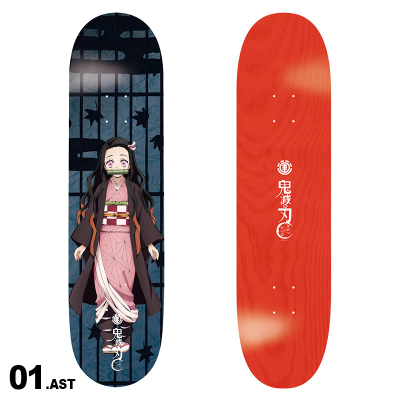 楽天市場】ELEMENT/エレメント スケートボード デッキ単品 鬼滅の刃
