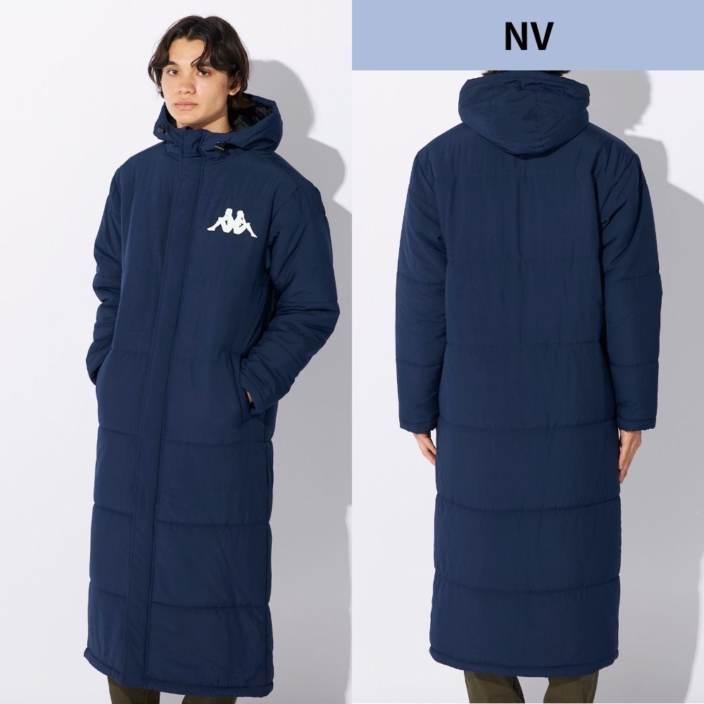 楽天市場】Kappa メンズ ベンチコート ロングコート ブラック ネイビー