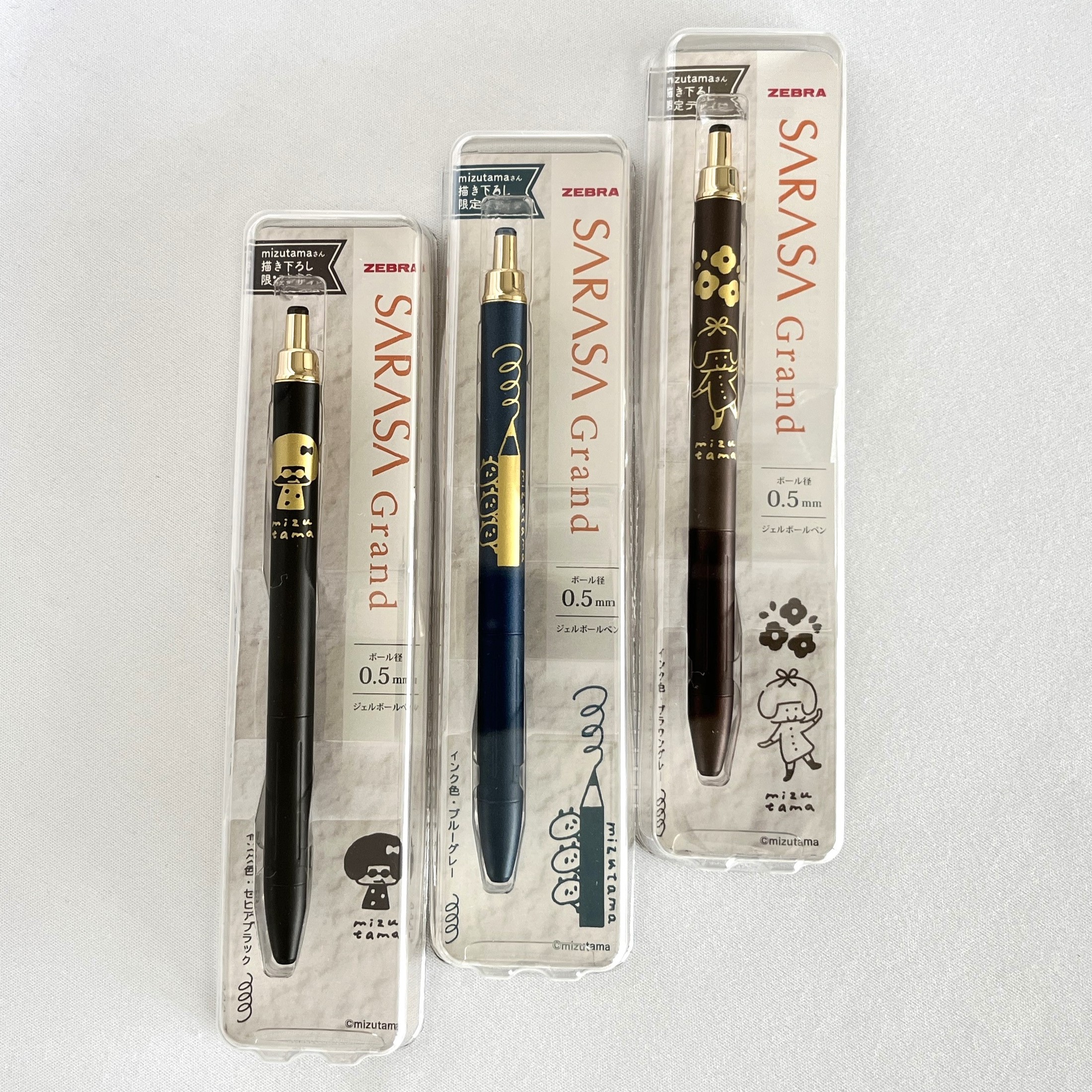 楽天市場】【2024杜の文具博限定】ゼブラ サラサグランド×mizutamaさん