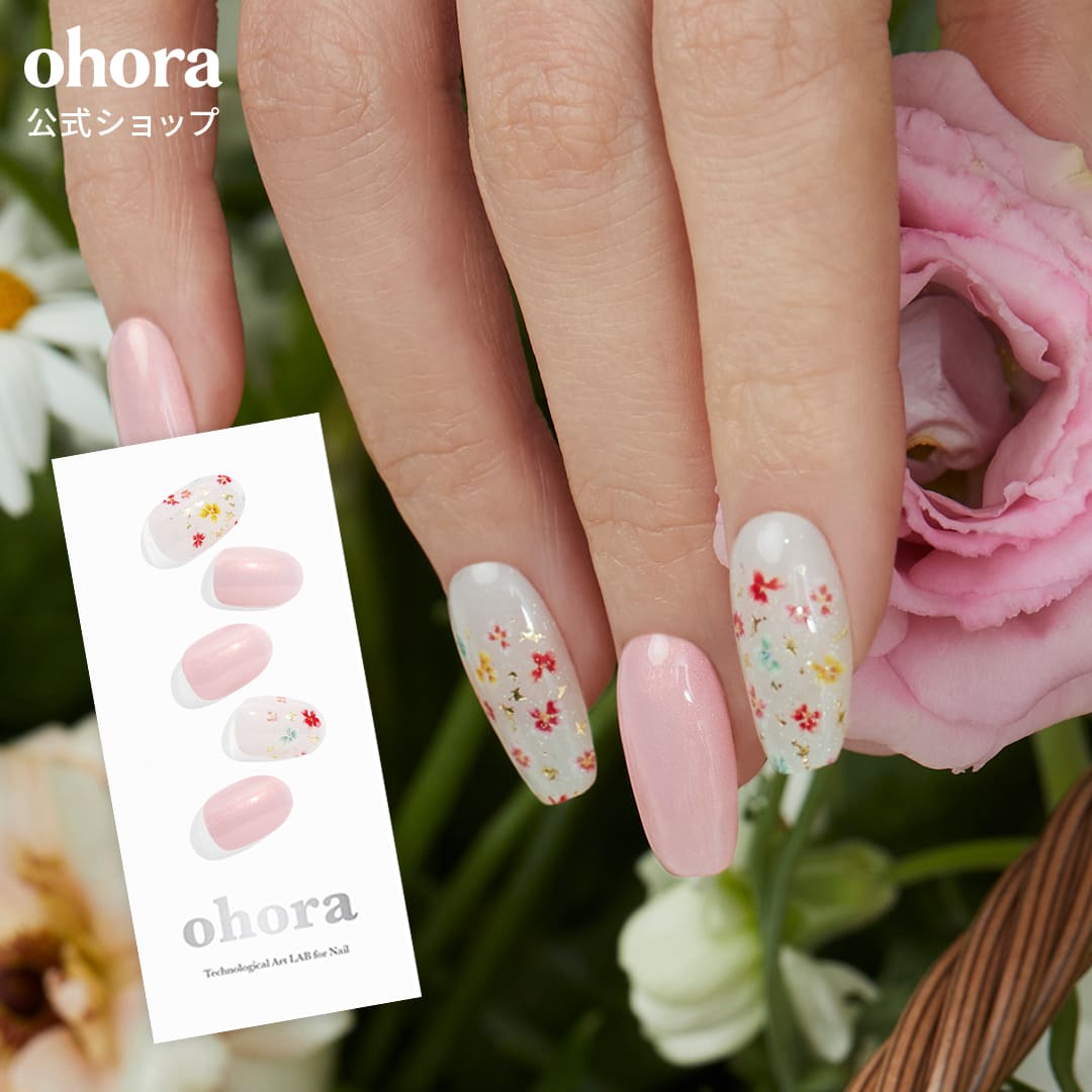楽天市場】【公式】N Flower Champagne：ND-037-G/ ohora gelnails