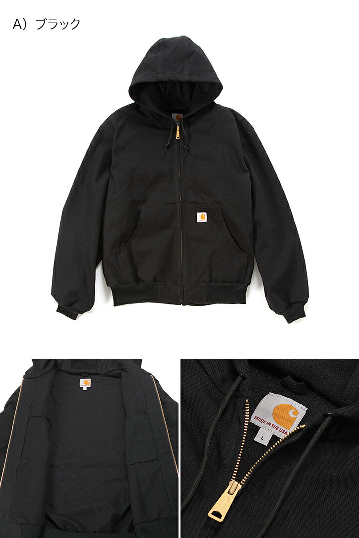 楽天市場】カーハート CARHART アウター ダック キャンバス アクティブ