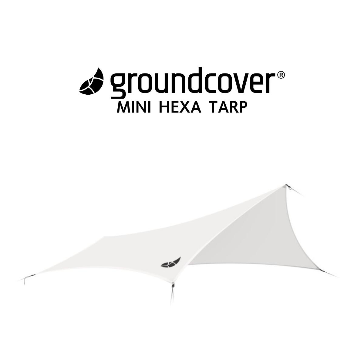 楽天市場】ground Cover MINI HEXA TARP WHITE ミニ ヘキサ タープ