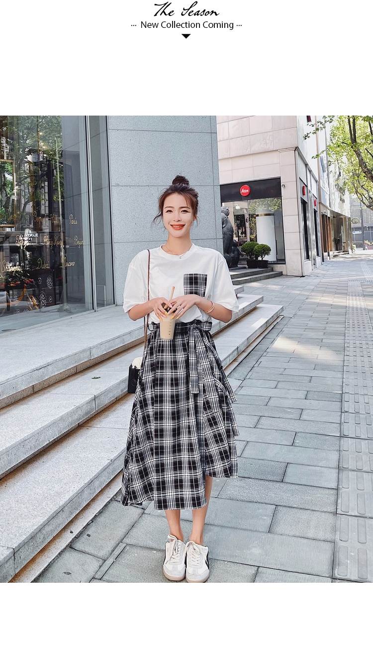 楽天市場】Tシャツ 膝丈スカート セットアップ Tシャツ フレアスカート