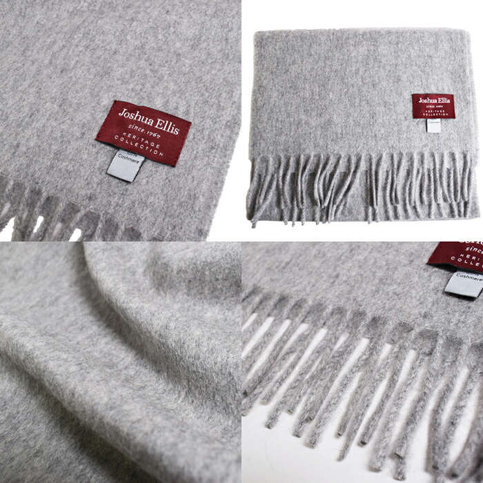 楽天市場】Joshua Ellis ジョシュアエリス カシミヤ 100% マフラー