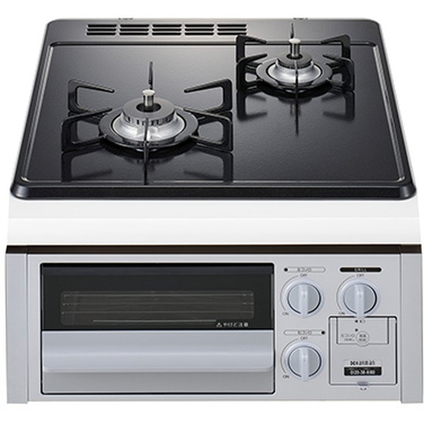 楽天市場】ビルトインガスコンロ 都市ガス ホーロートップ シルバー 幅