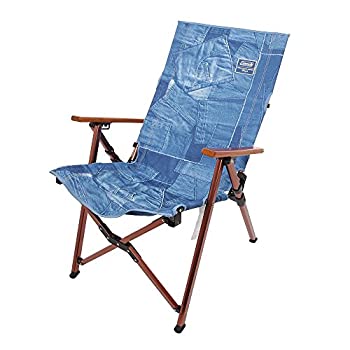 希少廃盤品 コールマン：レイチェアデニム柄 希少廃盤品 コールマン