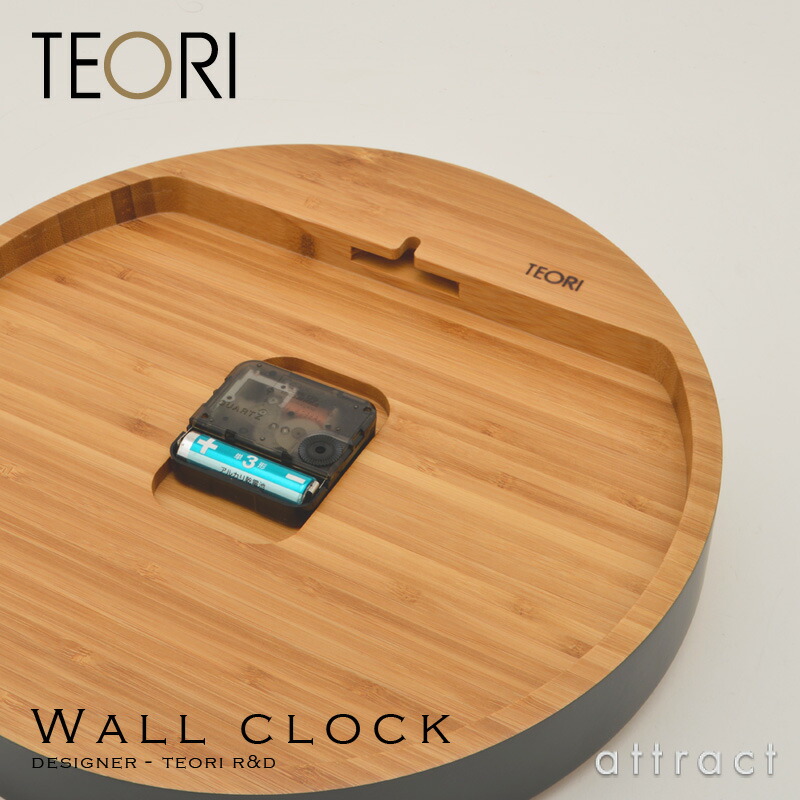 楽天市場】テオリ TEORI WALL CLOCK ウォールクロック Φ30cm P-WC