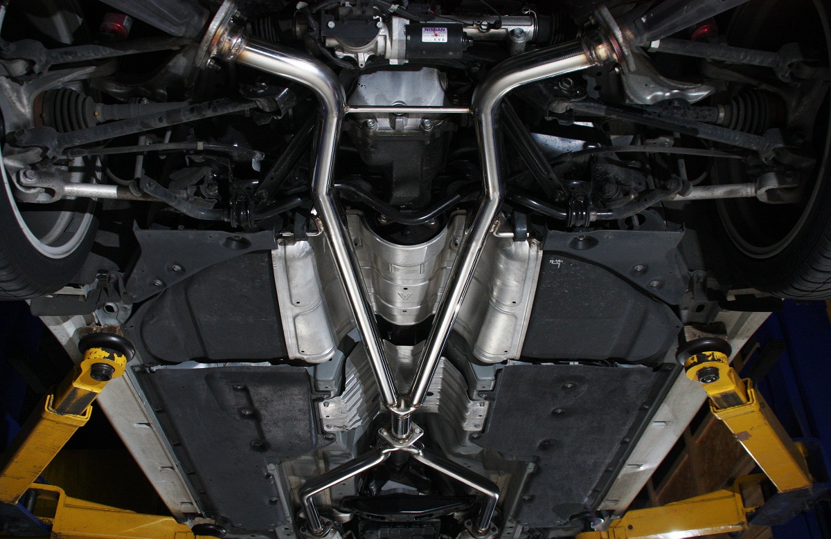 楽天市場】スリーキャッツ Y51 51フーガ 中間パイプ ストレート