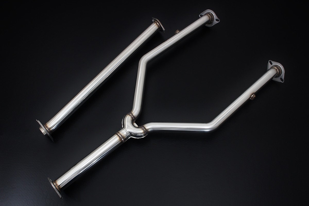 GRX130 底上げクラウンマフラー マークx マークX 中間パイプ 超底上げ