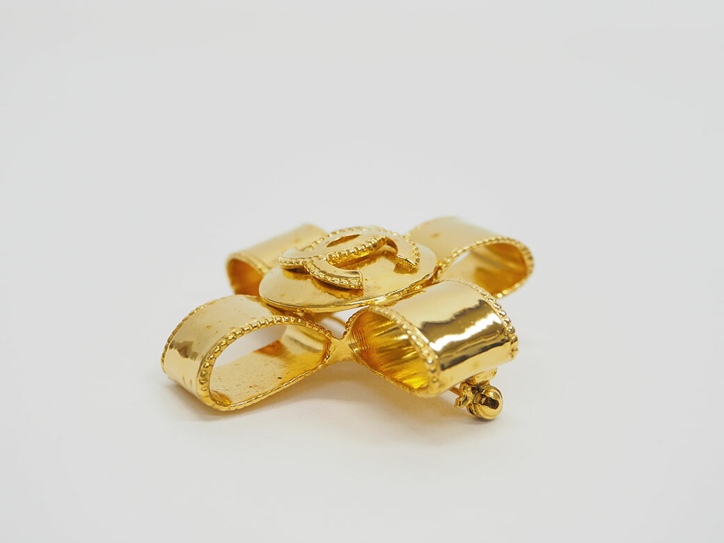 楽天市場】シャネル CHANEL ブローチ 中古 ココマーク クロスリボン